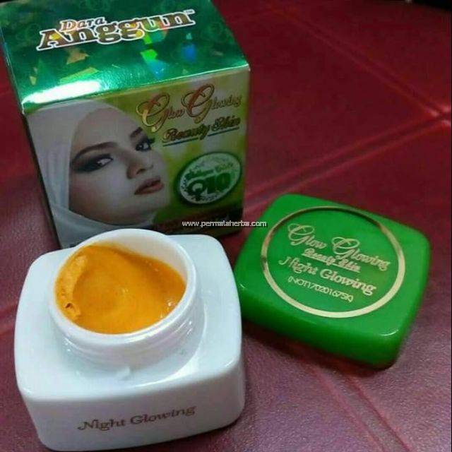 glow glowing night cream
