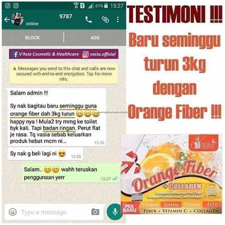 V Asia Orange Fiber Collagen