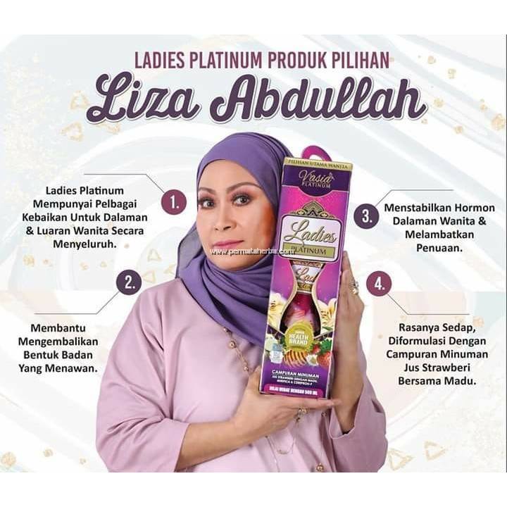 Vasia Ladies Platinum 500ml Formulasi Baru