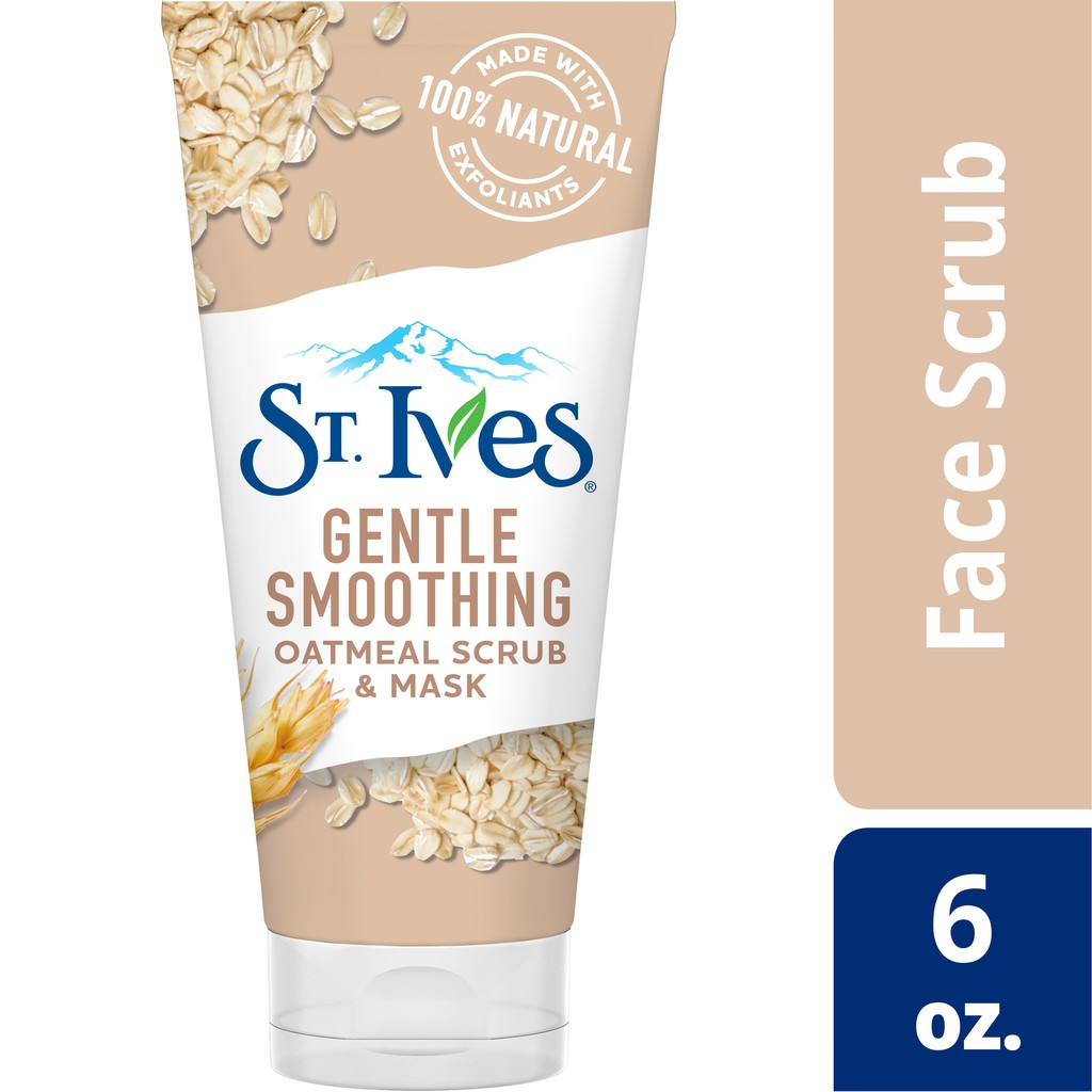 ingeniør Forinden Sentimental ST. Ives Gentle Smoothing Oatmeal Scrub & Mask